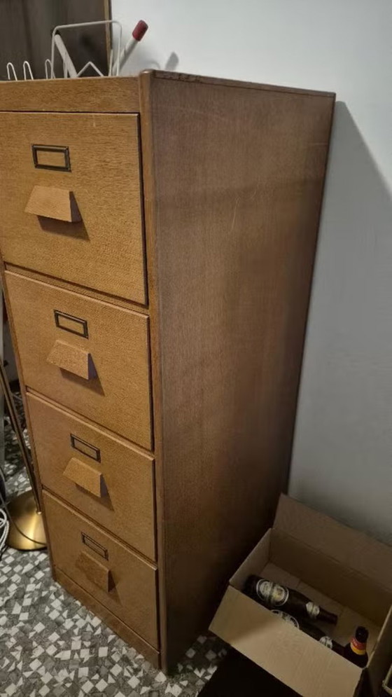 Image 1 of Aktenschrank aus Holz der Marke Eeka