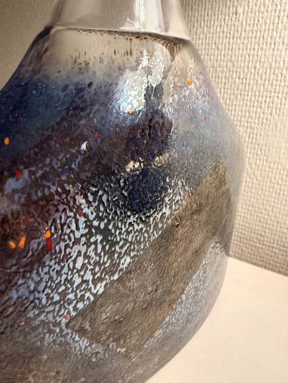 Image 1 of Jarrón "Satélite" Kosta Boda firmado por Bertil Vallien - Bronce oscuro grande (Modelo 89253)