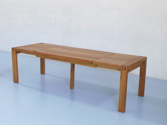 Image 1 of Table ou Bureau en Orme Massif Huilé Regain France