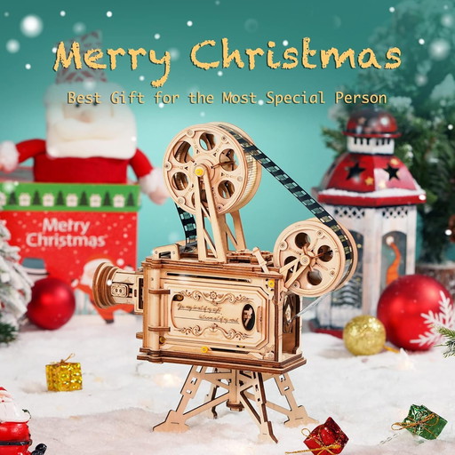Robotime Vitascope 3D Mechanical Puzzle Wooden Model - Maquette Jeux de Construction - etablis Bricolage Enfant Jeu de Construc