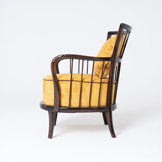 Image 1 of 2x Hungarian Art-Deco Armchairs 1920s