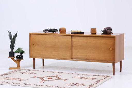 Vintage sideboard 60s | Platon series by Lothar Wegner - Mid - Century lowboard wood design cabinet #05-38