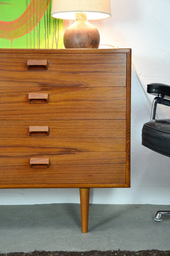 Image 1 of Vintage sideboard drawer chest Børge Mogensen Midcentury Teak 60s