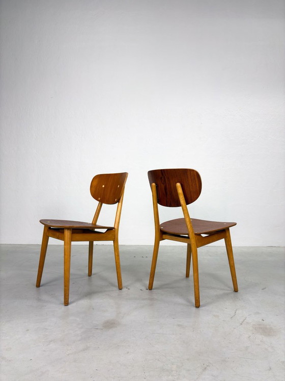 Set 'SB11' Dining chairs by Cees Braakman for Pastoe – Wood (photo 11 of 19)