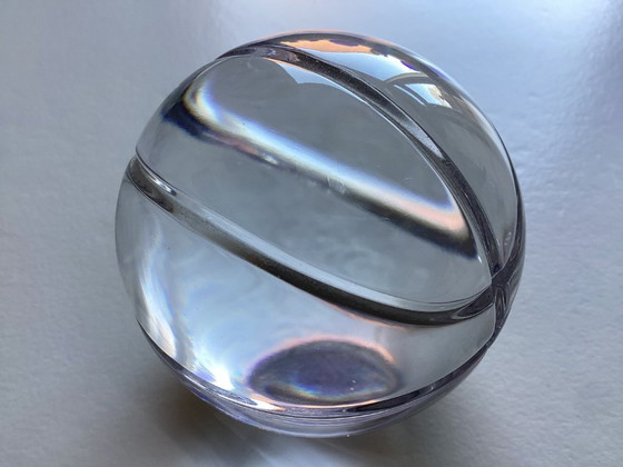 Image 1 of 2x basketball paperweight - glass
