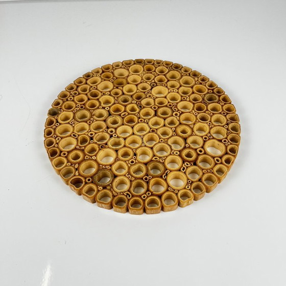 Bamboo trivet, 20th century – Table accessories, Wood (photo 2 of 5)