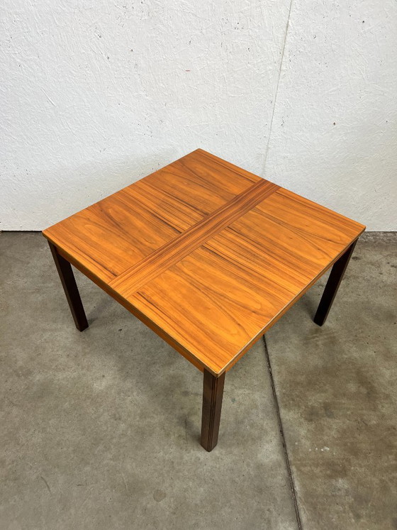 Image 1 of Tavolino da caffè/tavolino laterale vintage danese, in teak, anni '70