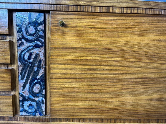 Image 1 of Vintage dressoir van Pieter De Bruyne voor AL Meubel, jaren 60.