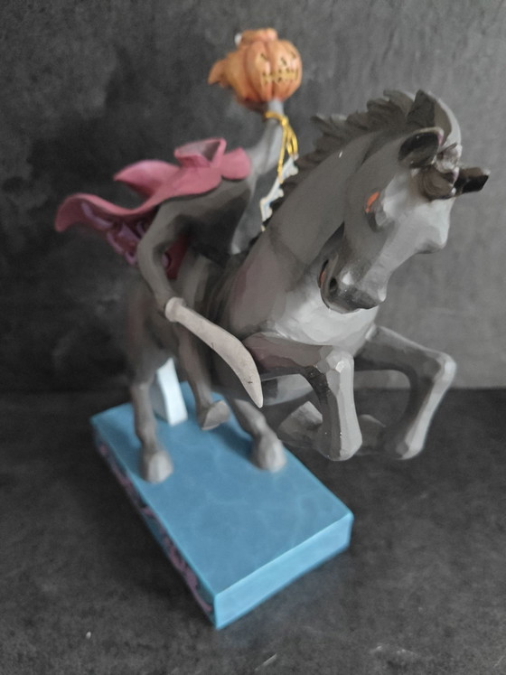 🎃 Rare & Retired: Jim Shore Disney "Heads Up, Ichabod!" 6007059 🎃, Decorative Objects, Other, Multi Color (photo 8 of 15)