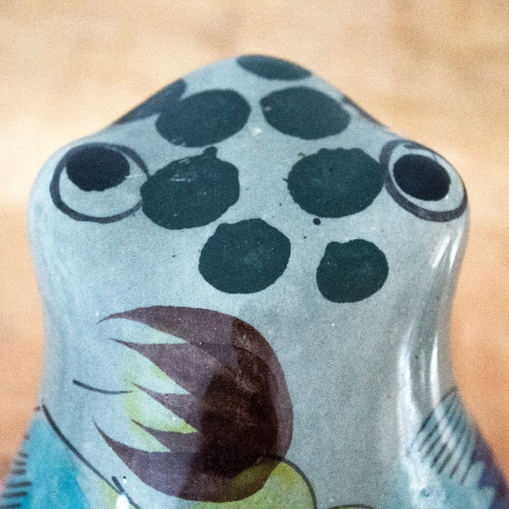 Statuetta Rana in Ceramica Tonala: Arte Popolare Messicana Vintage – Oggetti decorativi (photo 8 of 9)