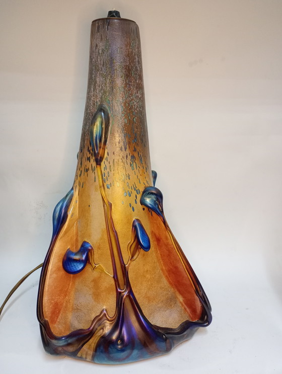 Image 1 of Lamp base table lamp Michele luzoro glass paste