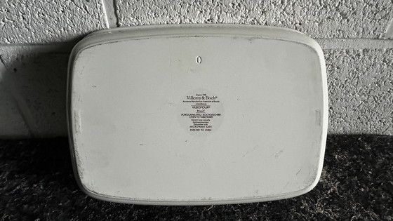 Image 1 of Boch & Villeroy di Laplau, dipinto naif su porcellana.