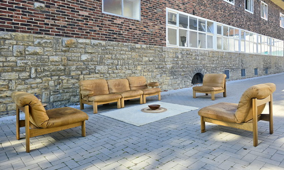 Image 1 of Ensemble de sièges, canapé, fauteuil, style vintage années 60-70, bancs, canapé modulable, style milieu du siècle