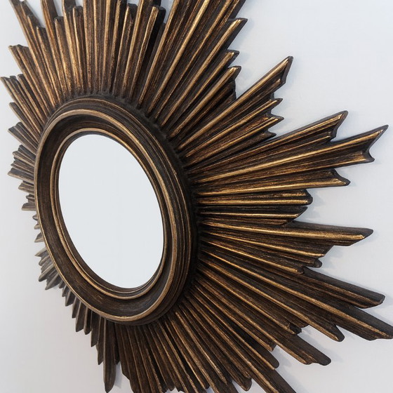 Image 1 of Magnificent mid-century sun mirror