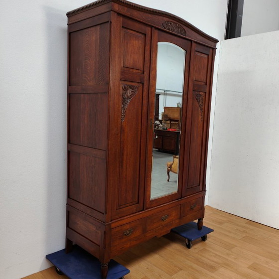 Image 1 of Vintage Antique wardrobe closet detachable wardrobe