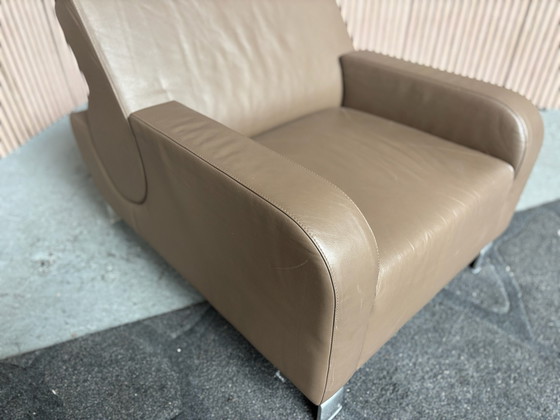 Leolux B Flat Poltrona Pelle Marrone PULITA – Poltrone (photo 8 of 10)