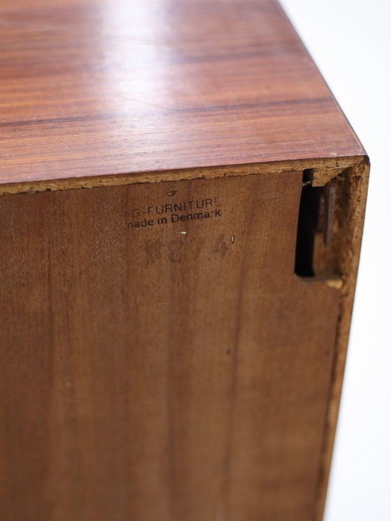 Image 1 of Cabinet with tambour doors HG Furniture rosewood Danish