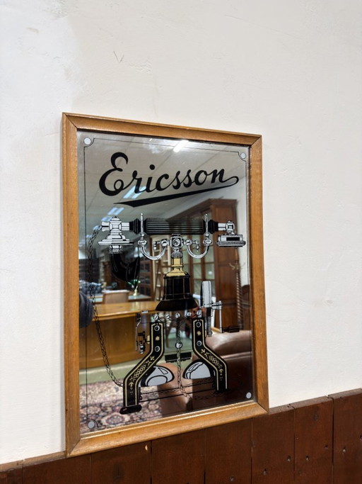 Miroir anglais antique Ericsson