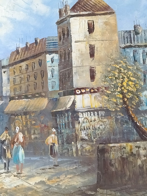 Image 1 of Oil on canvas by the artist Caroline Burnett (20th century)