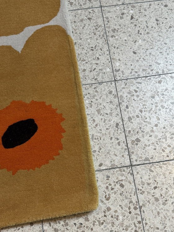 Image 1 of Brink and Campman Marimekko runner Unikko Honey