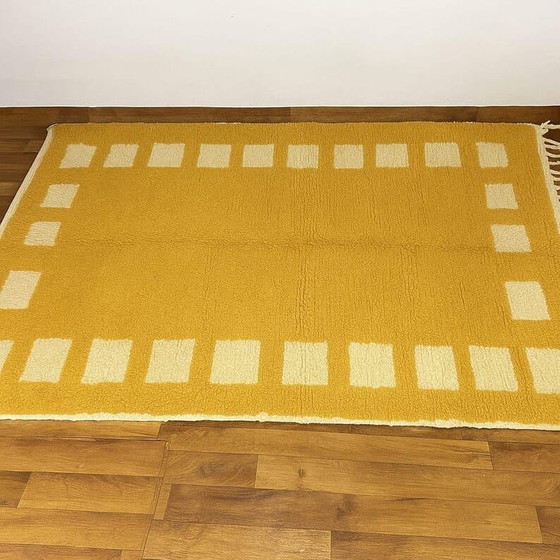 Image 1 of Alfombra de lana pura hecha a mano, artesanía tradicional, tamaño 150/250 cm.