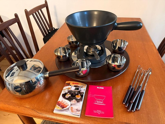 Image 1 of Alessi Mami - Complete fondue set for meat and cheese fondue