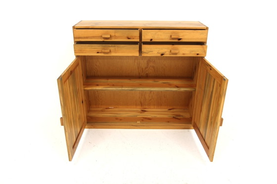 Commode Scandinave en Pin, Sweden, 1960, Scandinavian (photo 4 sur 6)