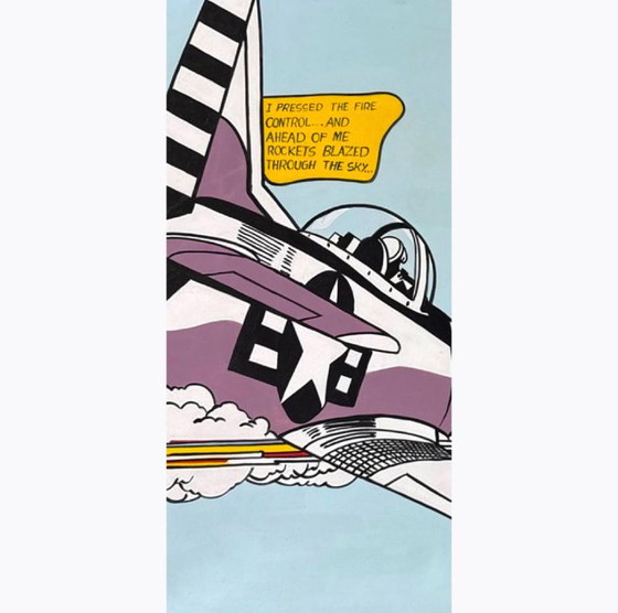 WHAAM After the artist Roy Lichtenstein (2026) "After Roy" – Paintings & Drawings, Canvas (photo 5 of 8)