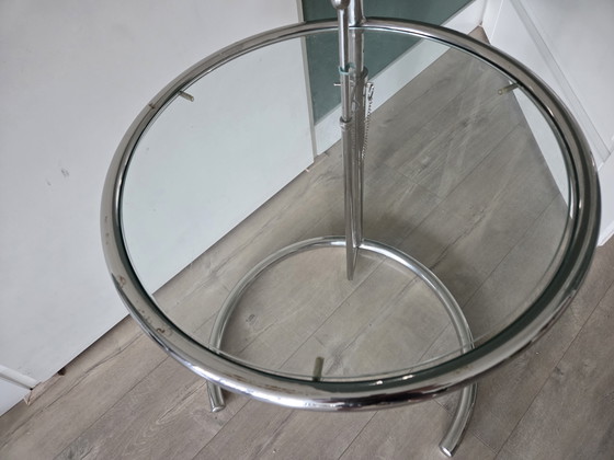 Vintage E1027 Table 1980 – Side tables, Glass, Metal (photo 8 of 8)
