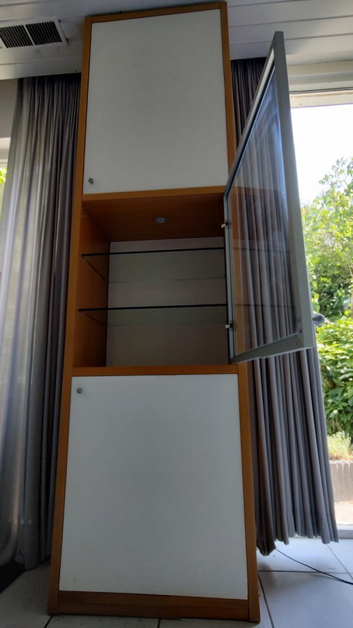 Vintage Interlübke Display Cabinet with Lighting