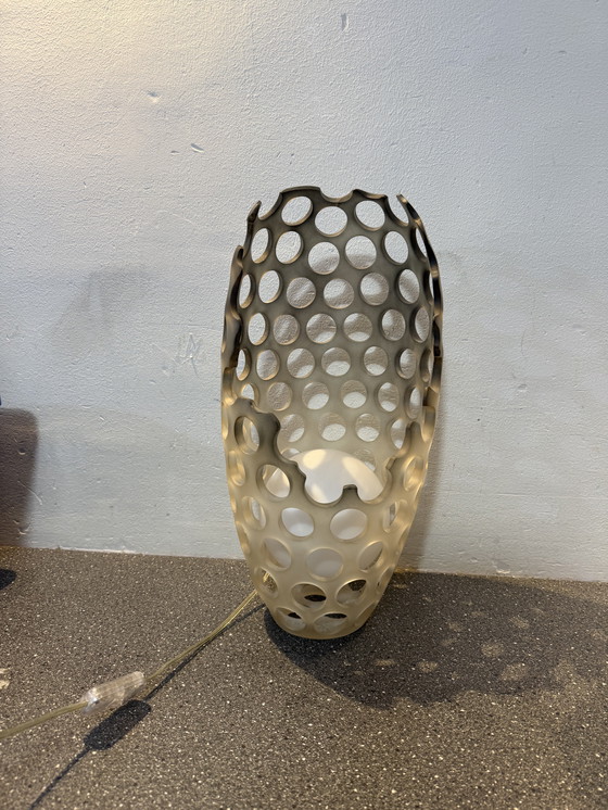Image 1 of Vintage egg lamp abstract Brand Zijstra 90s Netherlands