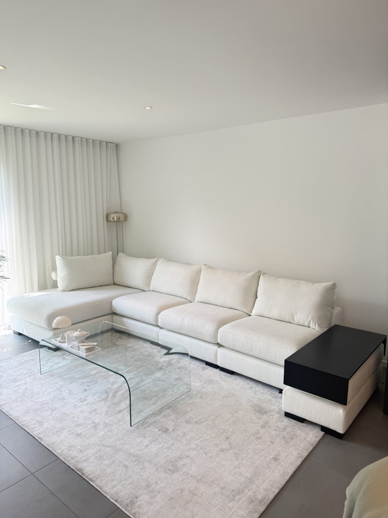 Den Elzen L-bank – Modulaire banken, Textile (photo 2 of 10)