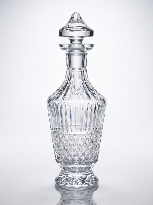 Vintage Waterford Crystal Maeve/Tramore Geslepen Kristallen Karaf, Ierland – glazen karaffen