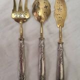 Silver cutlery for mignardises