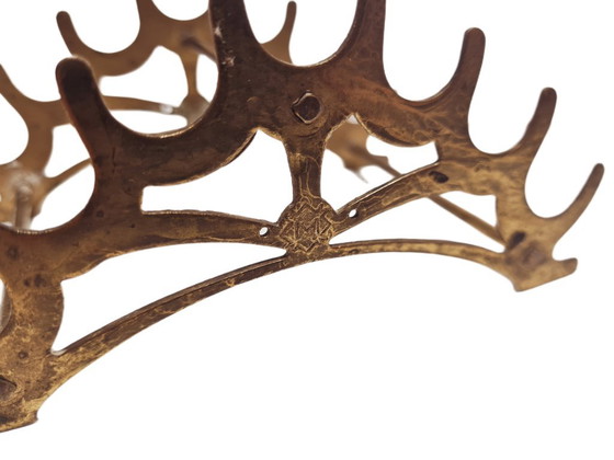 Duitse Art Nouveau pennenhouder, jaren 1900 – Decoratieve objecten, Brass (photo 5 of 9)