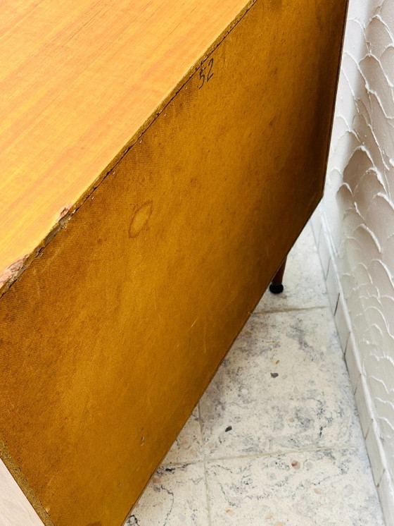 Image 1 of Vintage teakhouten commode met 4 lades, jaren 60 stijl, G-Plan