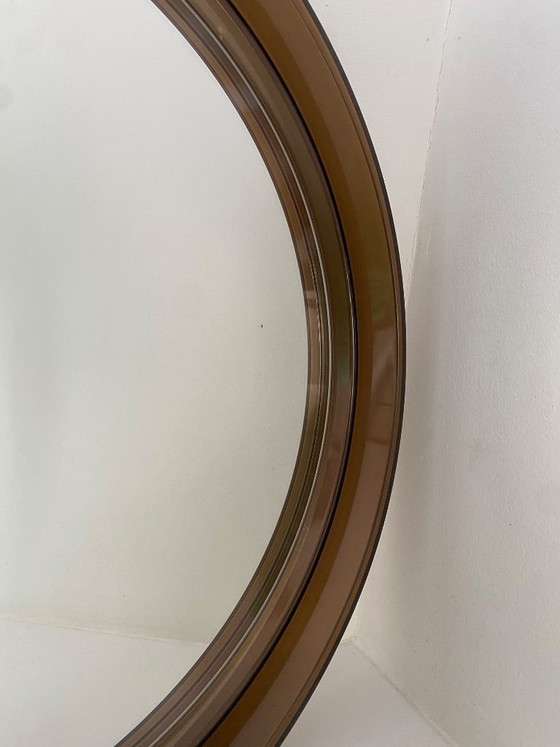 Image 1 of Mid-Century GILAC Smoked Acryl Wandspiegel Vintage - France - 1970s