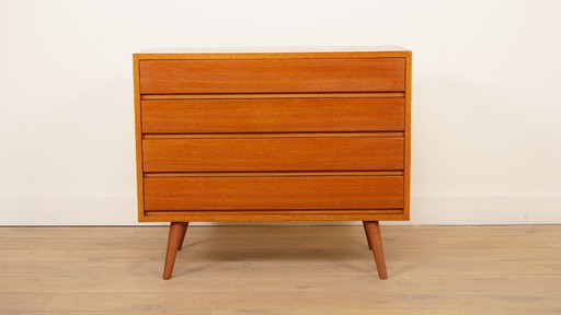 Vintage ladekast | 4 lades  | Teak