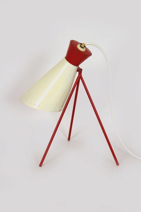 Image 1 of Tischlampe, die Josef Hurka für Napako zugeschrieben wird, 1960er Jahre