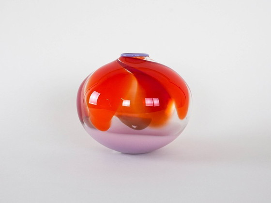 Image 1 of Vase, Murano glass, Italian design, 1960s, made in Italy