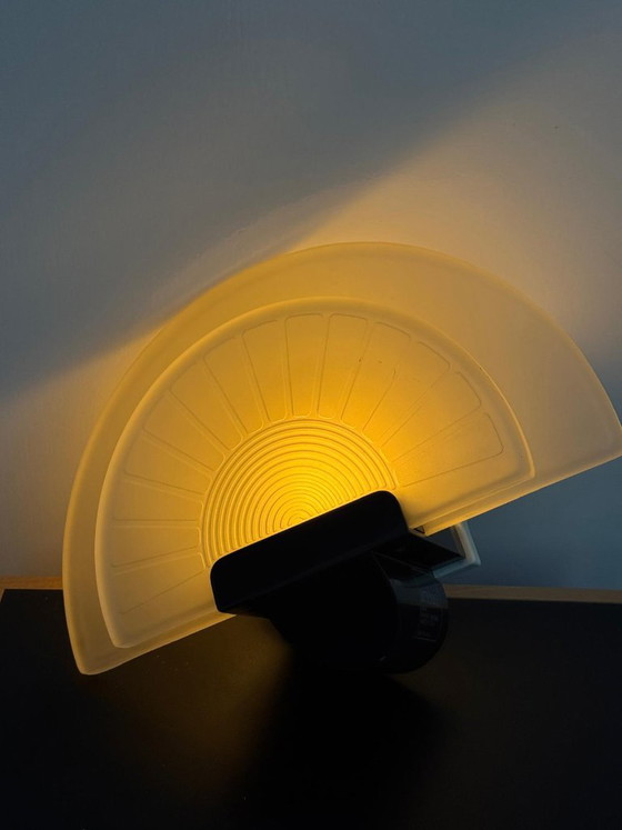 Arteluce ''Diva'' Wall Lamp By Ezio Didone Italy 1980s – Wall lights, Glass, Plastic (photo 10 of 11)