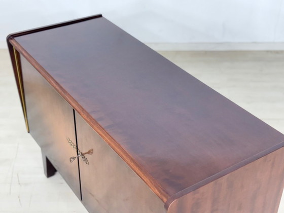 Image 1 of Beautiful vintage 2-door chest of drawers, cabinet, living room cabinet, sideboard