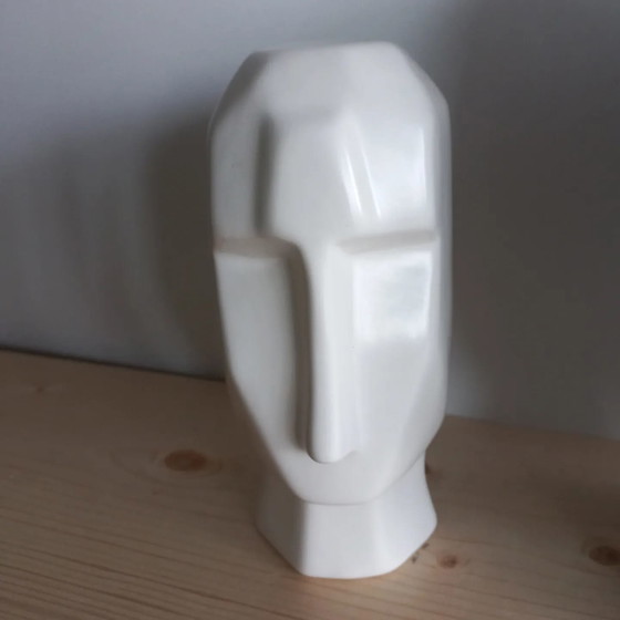 Image 1 of Art Deco Style Ceramic Heads/Pictures