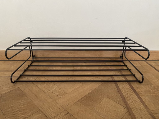 Vintage Ikea Frän shoe rack black