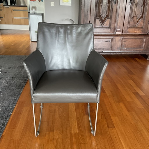 6 Leather Dining Chairs by Bert Plantagie – eetkamerstoelen (photo 2 of 10)