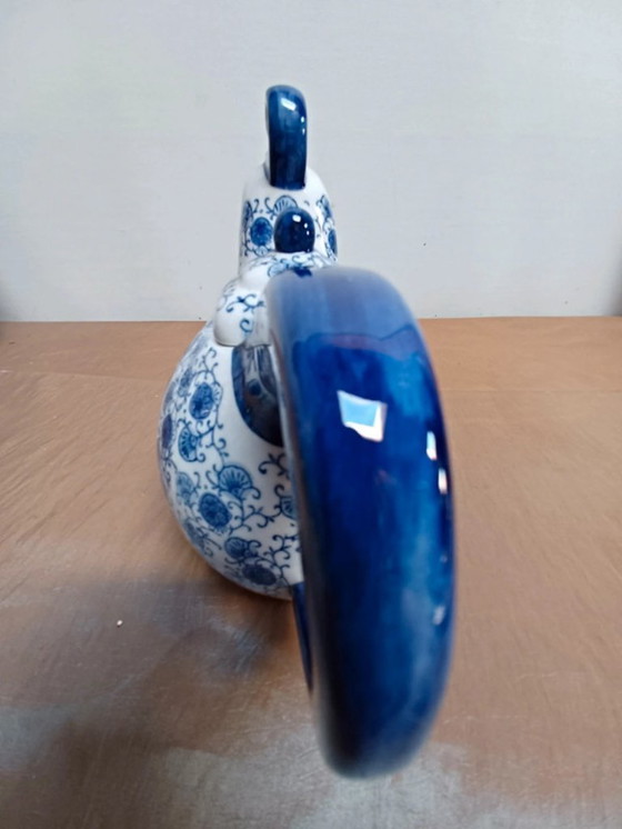 Image 1 of Chinese Blue and White Teapot
