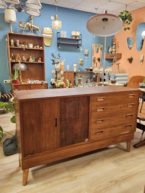 Vintage Deens Design Dressoir / Sideboard - Poul Hundevad – Wood (photo 2 of 14)