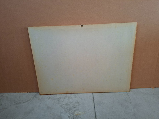 Image 1 of Grabado antiguo del Palacio Real de Caserta, panel X Vanvitelli, década de 1950, 69 x 50 cm.