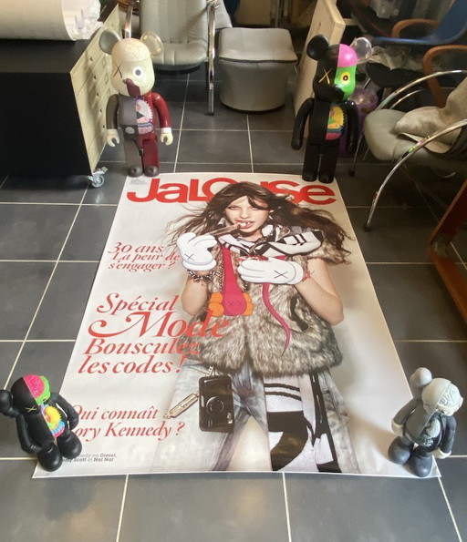Originalplakat für das KAWS Jealous Magazin, Cory Kennedy, 2007, Brian Donnelly