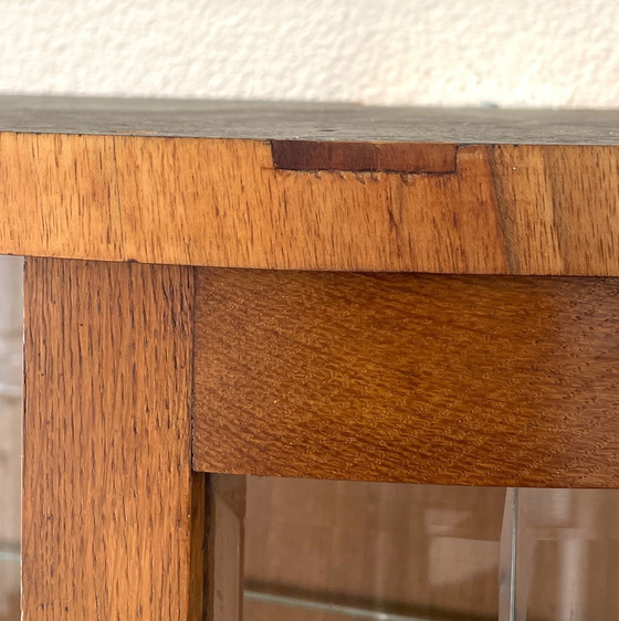 Image 1 of Vetrina sospesa, mobiletto unico in stile art déco 